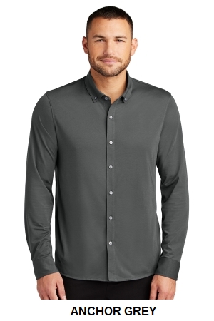 Mercer+Mettle Stretch Jersey Long Sleeve Shirt.  MERCER+M  MM1018