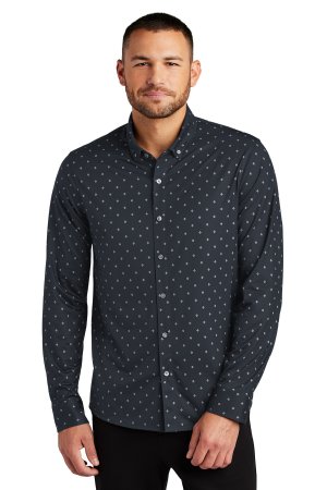 Mercer+Mettle Stretch Jersey Long Sleeve Shirt.  MERCER+M  MM1018