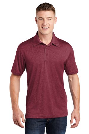 Sport-Tek Heather Contender Polo.  SPORT-TEK  ST660