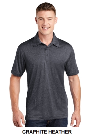 Sport-Tek Heather Contender Polo.  SPORT-TEK  ST660