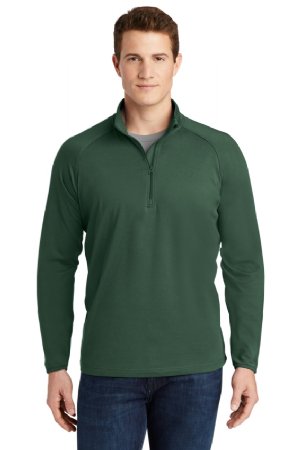 Sport-Tek Sport-Wick Stretch 1/2-Zip Pullover.  SPORT-TEK  ST850