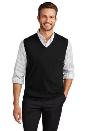 Port Authority Sweater Vest.  PORT A.  SW286