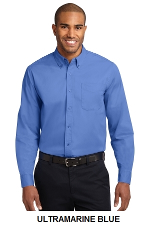 Port Authority Tall Long Sleeve Easy Care Shirt.  PORT A.  TLS608