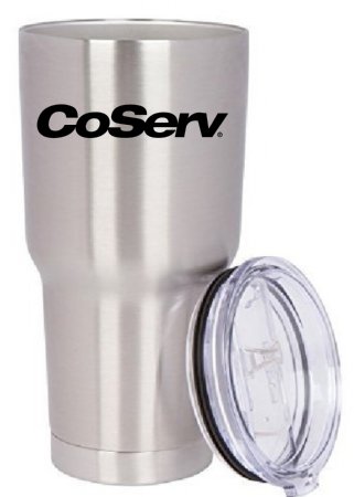 VISION VBB30 VISION BOSS 30 OZ. STAINLESS TUMBLER WITH SLIDE LID