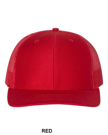 Richardson 112 - Snapback Trucker Cap.  RICH. CAP  112