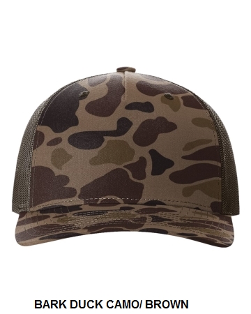 Richardson 112PFP - Printed Five-Panel Trucker Cap.  RICH. CAP  112PFP