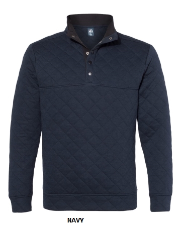 J. America - Quilted Snap Pullover - 8890  11428