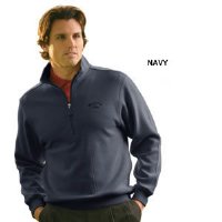 MONT 1737 Men's Half Zip Placket Long Sleeve Pullover