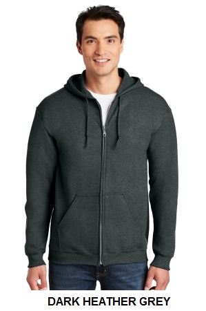 Gildan - Heavy Blend Full-Zip Hooded Sweatshirt.  GILDAN  18600