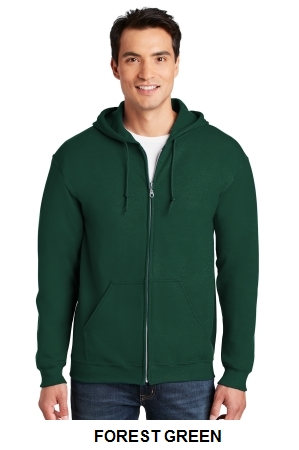 Gildan - Heavy Blend Full-Zip Hooded Sweatshirt.  GILDAN  18600