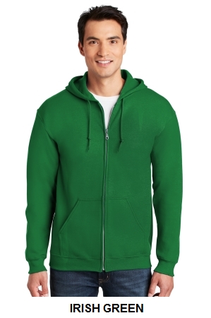 Gildan - Heavy Blend Full-Zip Hooded Sweatshirt.  GILDAN  18600