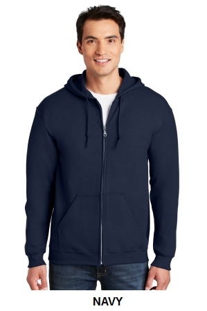 Gildan - Heavy Blend Full-Zip Hooded Sweatshirt.  GILDAN  18600