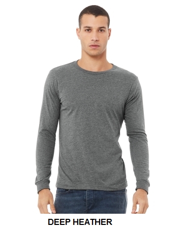 Bella + Canvas Unisex CVC Jersey Long-Sleeve T-Shirt.  BELLA  3501CVC