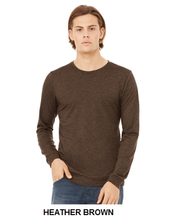 Bella + Canvas Unisex CVC Jersey Long-Sleeve T-Shirt.  BELLA  3501CVC