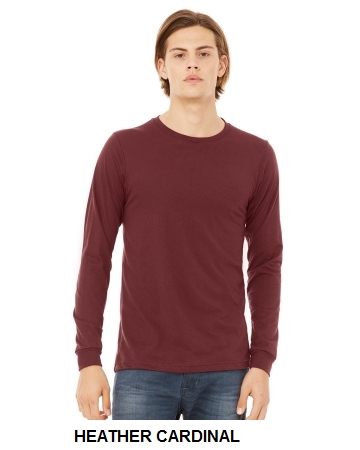 Bella + Canvas Unisex CVC Jersey Long-Sleeve T-Shirt.  BELLA  3501CVC