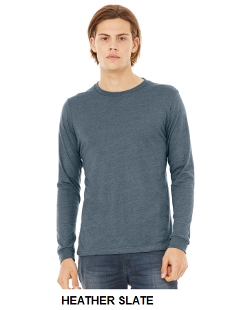 Bella + Canvas Unisex CVC Jersey Long-Sleeve T-Shirt.  BELLA  3501CVC