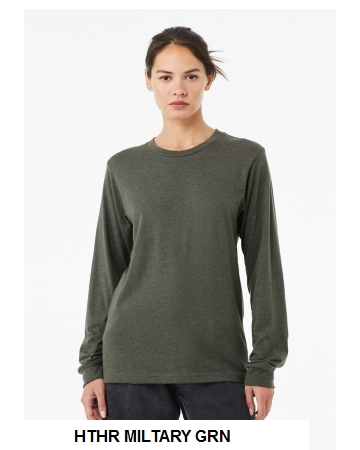 Bella + Canvas Unisex CVC Jersey Long-Sleeve T-Shirt.  BELLA  3501CVC