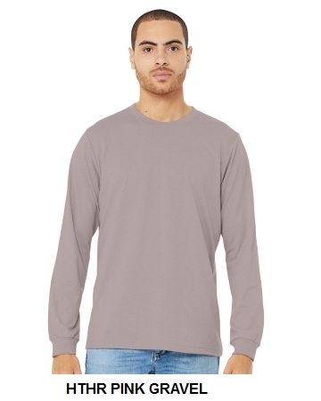 Bella + Canvas Unisex CVC Jersey Long-Sleeve T-Shirt.  BELLA  3501CVC