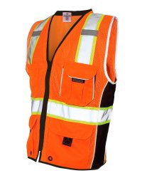 ML Kishigo - Black Series Heavy Duty Vest (ORANGE) - 1514