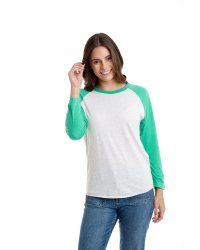 Next Level Unisex Triblend 3/4-Sleeve Raglan (6051)