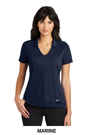 Nike Golf Ladies Dri-FIT Vertical Mesh Polo. 637165.