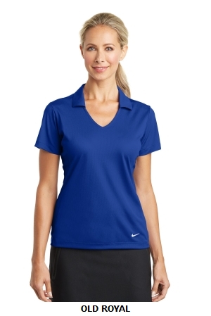 Nike Golf Ladies Dri-FIT Vertical Mesh Polo. 637165.