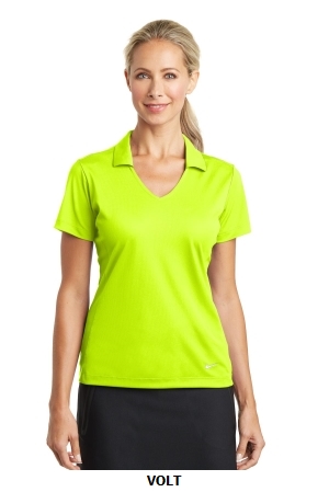 Nike Golf Ladies Dri-FIT Vertical Mesh Polo. 637165.