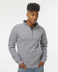 J. America 8717 - Heavyweight Fleece Quarter-Zip Sweatshirt.  J AMER  8717