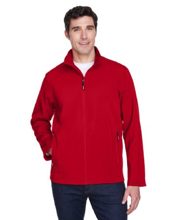 Core 365 Mens Cruise Two-Layer Fleece Bonded Softï¿½Shell Jacket.  CORE365  88184