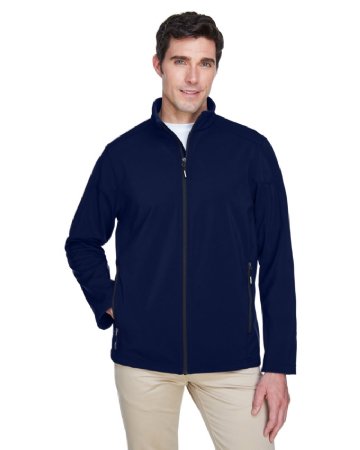 CORE365 Mens Tall Cruise Two-Layer Fleece Bonded Softï¿½Shell Jacket.  CORE365  88184T