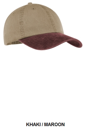 Port & Company -Two-Tone Pigment-Dyed Cap.  PORT&CO.  CP83