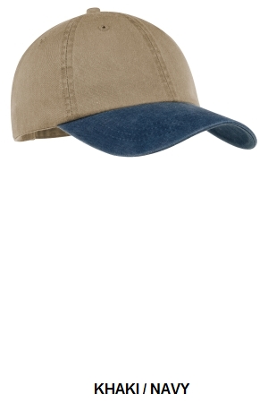 Port & Company -Two-Tone Pigment-Dyed Cap.  PORT&CO.  CP83