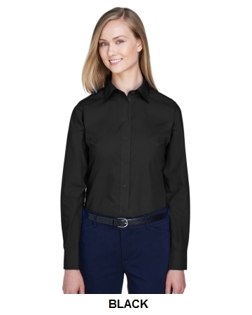 Devon & Jones Ladies' Crown Woven Collection® Solid Broadcloth.  DEV&JO  D620W