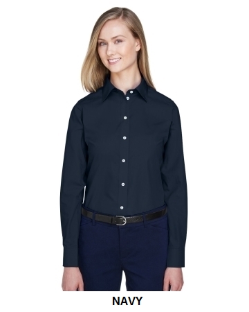 Devon & Jones Ladies' Crown Woven Collection® Solid Broadcloth.  DEV&JO  D620W