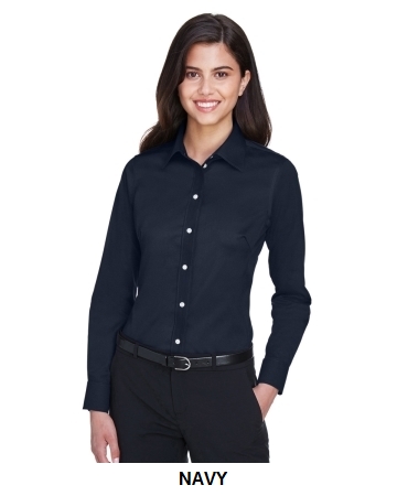 Devon & Jones Ladies' Crown Woven Collection® Solid Stretch Twill.  DEV&JO  DG530W