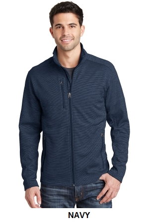 <B class=newitem>NEW</B> Port Authority® Digi Stripe Fleece Jacket. F231.