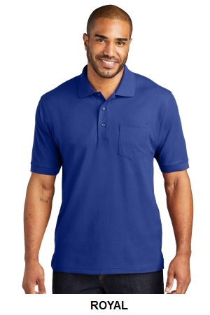 Port Authority® - Silk Touch™ Pocketed Polo. (K500P)