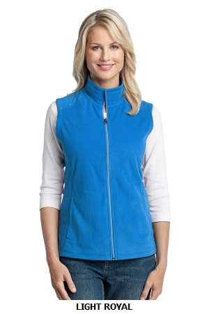 Port Authority® Ladies Microfleece Vest. L226.