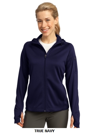 Sport-Tek® - Ladies Tech Fleece Full-Zip Hooded Jacket. L248