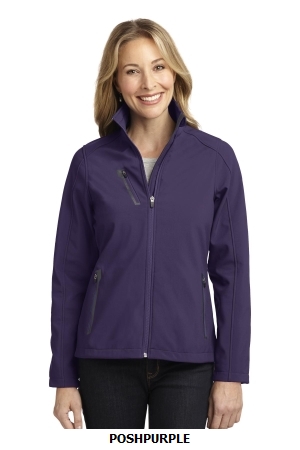 Port Authority Ladies Welded Soft Shell Jacket. L324.