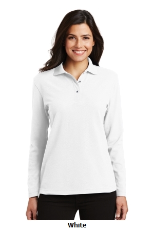 Port Authority® - Ladies Long Sleeve Silk Touch™ Polo. (L500LS)