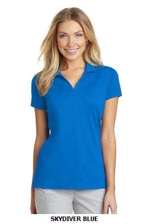 Port Authority Ladies Rapid Dry Mesh Polo. L573.