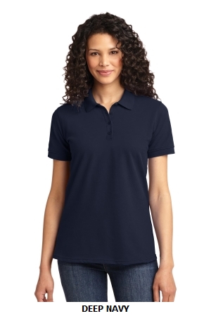 Port & Company® Ladies 50/50 Pique Polo. LKP155.