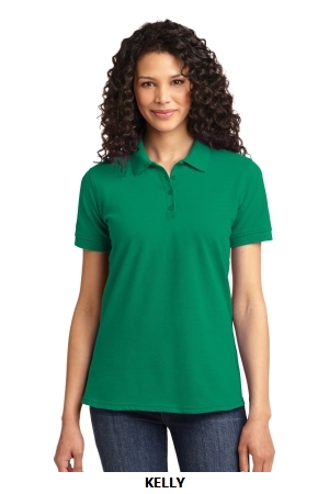 Port & Company® Ladies 50/50 Pique Polo. LKP155.