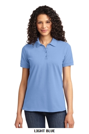 Port & Company® Ladies 50/50 Pique Polo. LKP155.