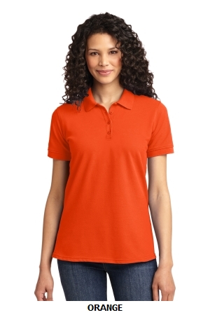 Port & Company® Ladies 50/50 Pique Polo. LKP155.