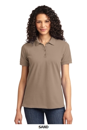 Port & Company® Ladies 50/50 Pique Polo. LKP155.