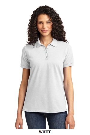 Port & Company® Ladies 50/50 Pique Polo. LKP155.