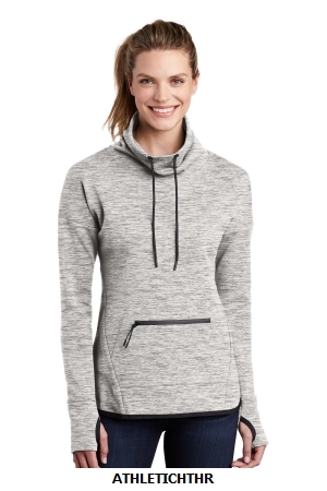 Sport-Tek ® Ladies Triumph Cowl Neck Pullover.  SPORT-TEK  LST280