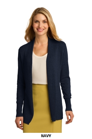 Port Authority Ladies Open Front Cardigan. LSW289.